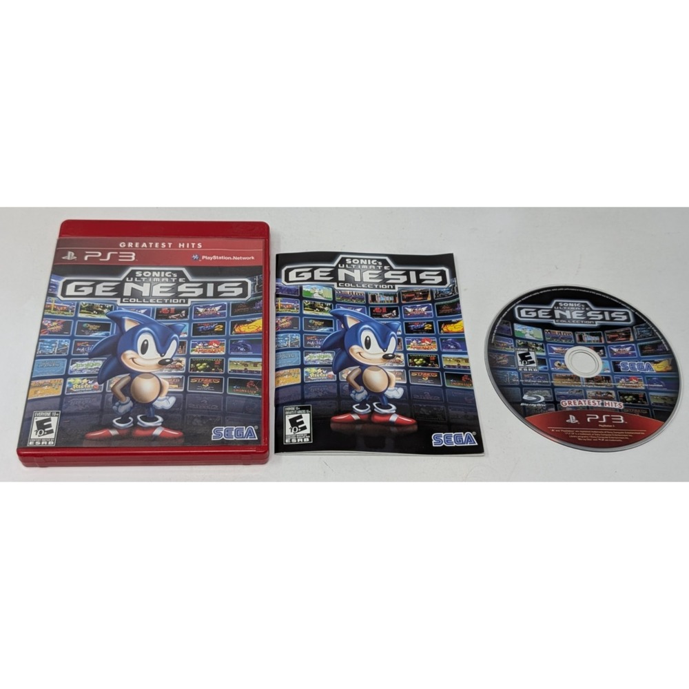 Sonic's Ultimate‎ Genesis Collection - PlayStation 3 (PS3) - Complete (CIB)